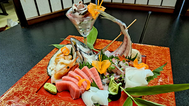 旬のお刺身盛り合わせ